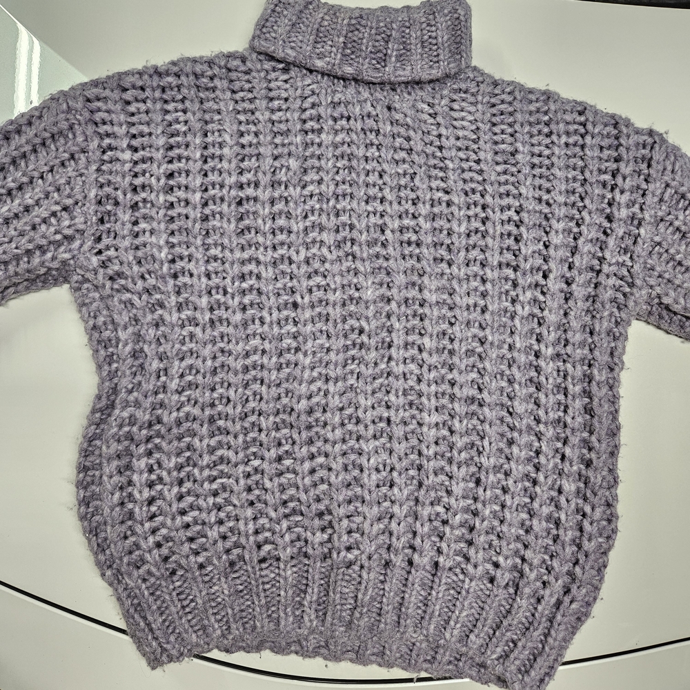 Anine Bing Lilac Turtleneck Sweater